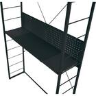 ゲーミングデスク + 伸縮できるゲーミングシェルフセット (GM001BKGR/GM015 BK) 23枚目画像