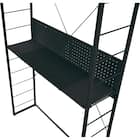 ゲーミングデスク + 伸縮できるゲーミングシェルフセット (GM001BKGR/GM015 BK) 23枚目画像