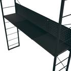 ゲーミングデスク + 伸縮できるゲーミングシェルフセット (GM001BKGR/GM015 BK) 25枚目画像