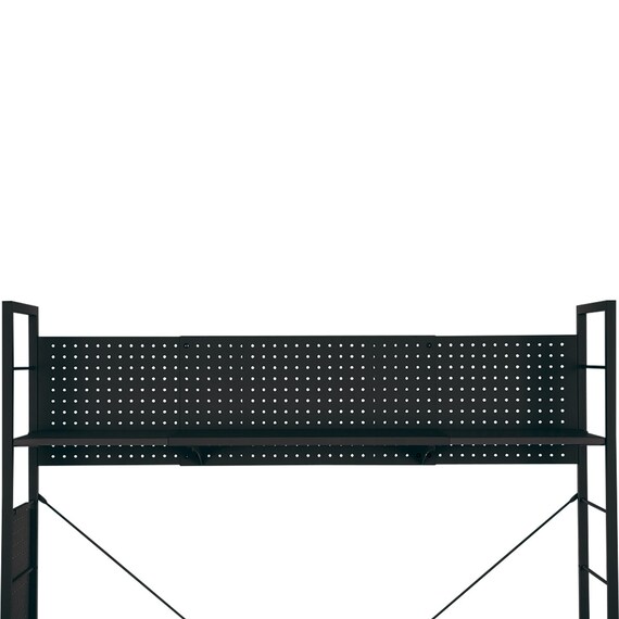 ゲーミングデスク + 伸縮できるゲーミングシェルフセット (GM001BKGR/GM015 BK) 26枚目画像