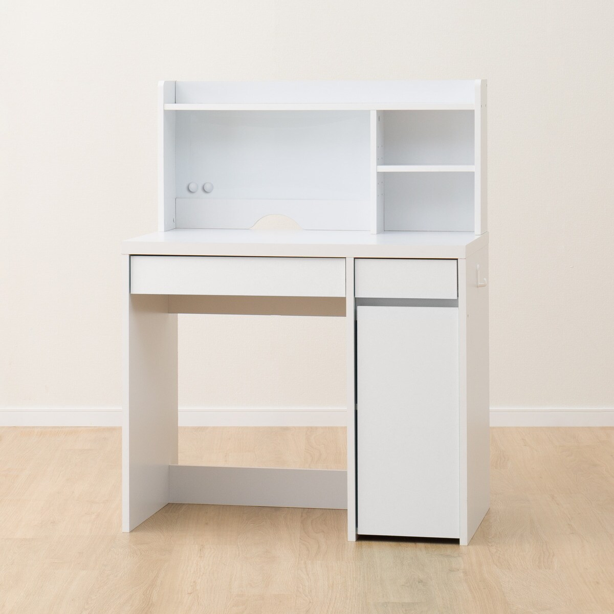 ニトリ　システムデスク　ホワイト（IKEAの椅子付き） ニトリ システムデスク ホワイト（IKEAの椅子付き） （ニトリ
