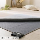 【2点セット】速暖機能付き ホットカーペット 1.5帖用(S NT)+ラグパッド 15mm厚 8枚目画像