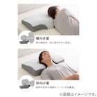 横向き寝がラクなまくら(ナチュラルフィット)+専用カバー(NフィットNWWSPNFGY25NW05) 8枚目画像