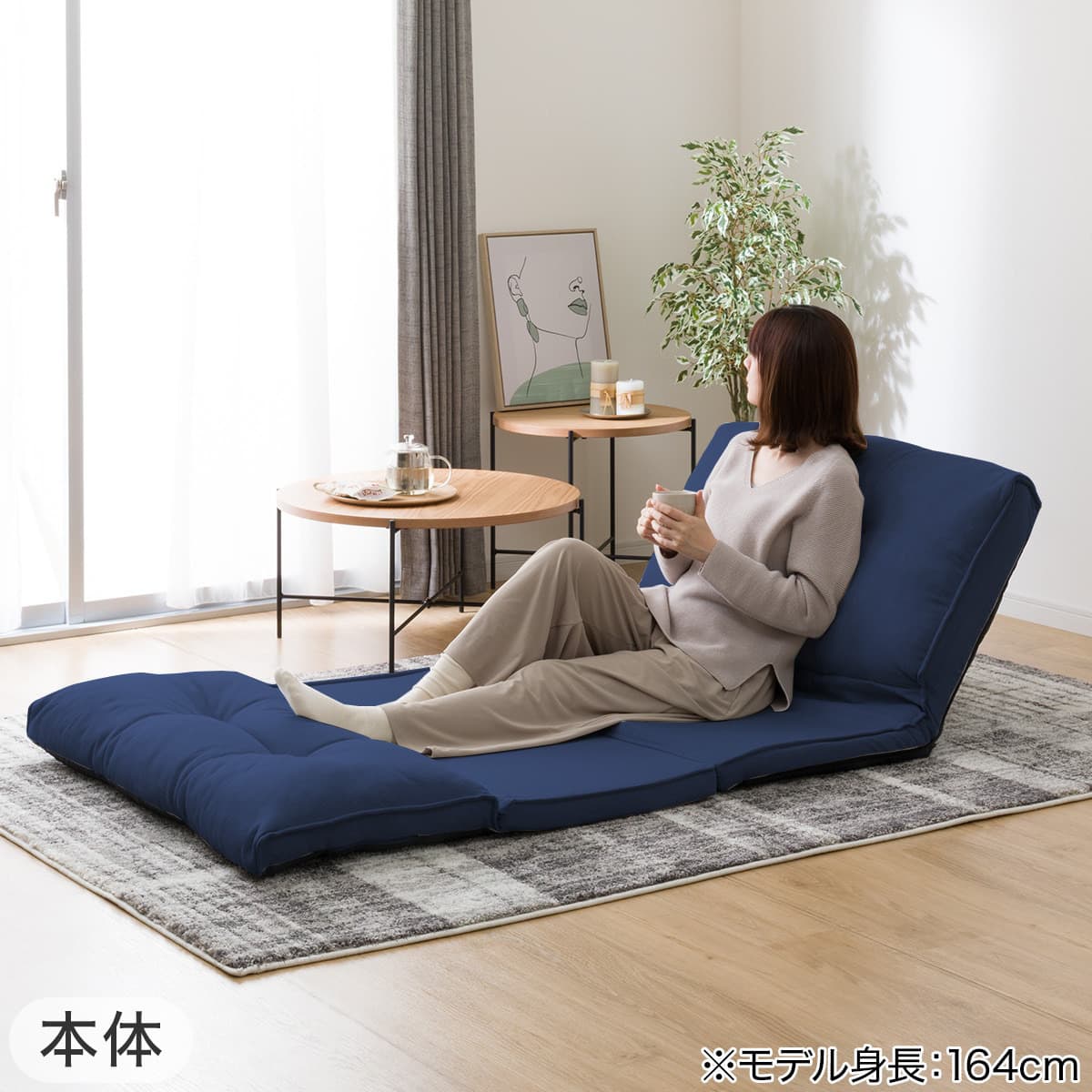 ※成約中※【3ヶ月のみ使用ほぼ新品】カジュアルソファ(パック3 NV) ニトリ カジュアルソファ(パック3 BE) - 通販 | 家具とインテリアの