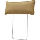 広い座面のゆったり 1人掛けソファ2台 + シェーズ + ヘッドレスト1本セット 布張りタイプ (MS01 1P×2/シェーズ/ヘッドレスト 肘あり YE) 38枚目画像