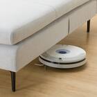 傷・汚れに強い 広い座面のゆったり 1人掛けソファ2台 + シェーズ + ヘッドレスト2本セット 布張りタイプ (MS01 1P×2/シェーズ 肘なし Nシールド LGY) 35枚目画像