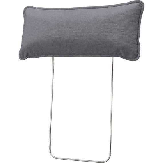 傷・汚れに強い 広い座面のゆったり 1人掛けソファ2台 + シェーズ + ヘッドレスト2本セット 布張りタイプ (MS01 1P×2/シェーズ 肘なし Nシールド MGY) 37枚目画像