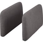 傷・汚れに強い 広い座面のゆったり 1人掛けソファ + シェーズ2台 + ヘッドレスト1本セット 布張りタイプ (MS01 1P/シェーズ×2/ヘッドレスト 肘あり Nシールド MGY) 36枚目画像