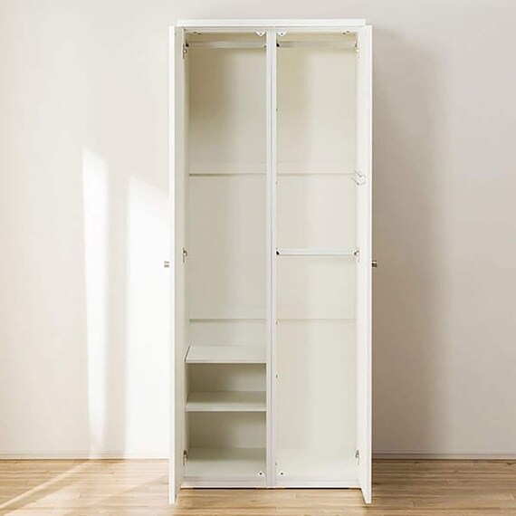 ワードローブ(クエスT 80WR WH) 8枚目画像