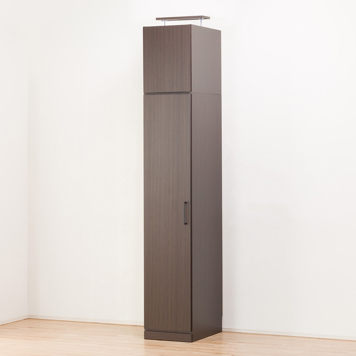 NITORI ワードローブ　アーデル ワードローブ上置きセット(アーデル2 40WR-L DBR/上置きアーデル2