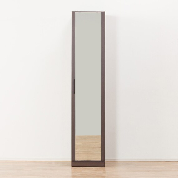 ミラーワードローブ(アーデル2 40M-L DBR) 2枚目画像