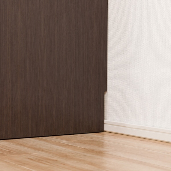 ミラーワードローブ(アーデル2 40M-L DBR) 11枚目画像