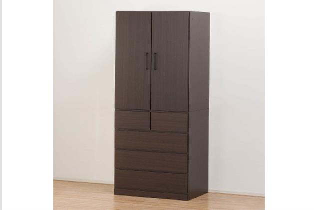 【送料設置込み】ニトリ　チェスト　洋服ダンス　クローゼット　木製 送料設置込み】ニトリチェスト洋服ダンスクローゼット木製