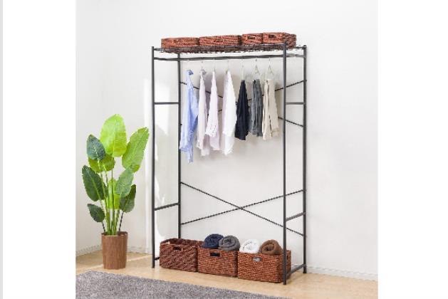 ハンガーラック(099 BN01) ニトリ ハンガーラック(099 BK BN01) 【・玄関先迄納品】 【1年保証