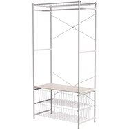 ハンガーラック 棚・引出付キ(090 BN03 H)