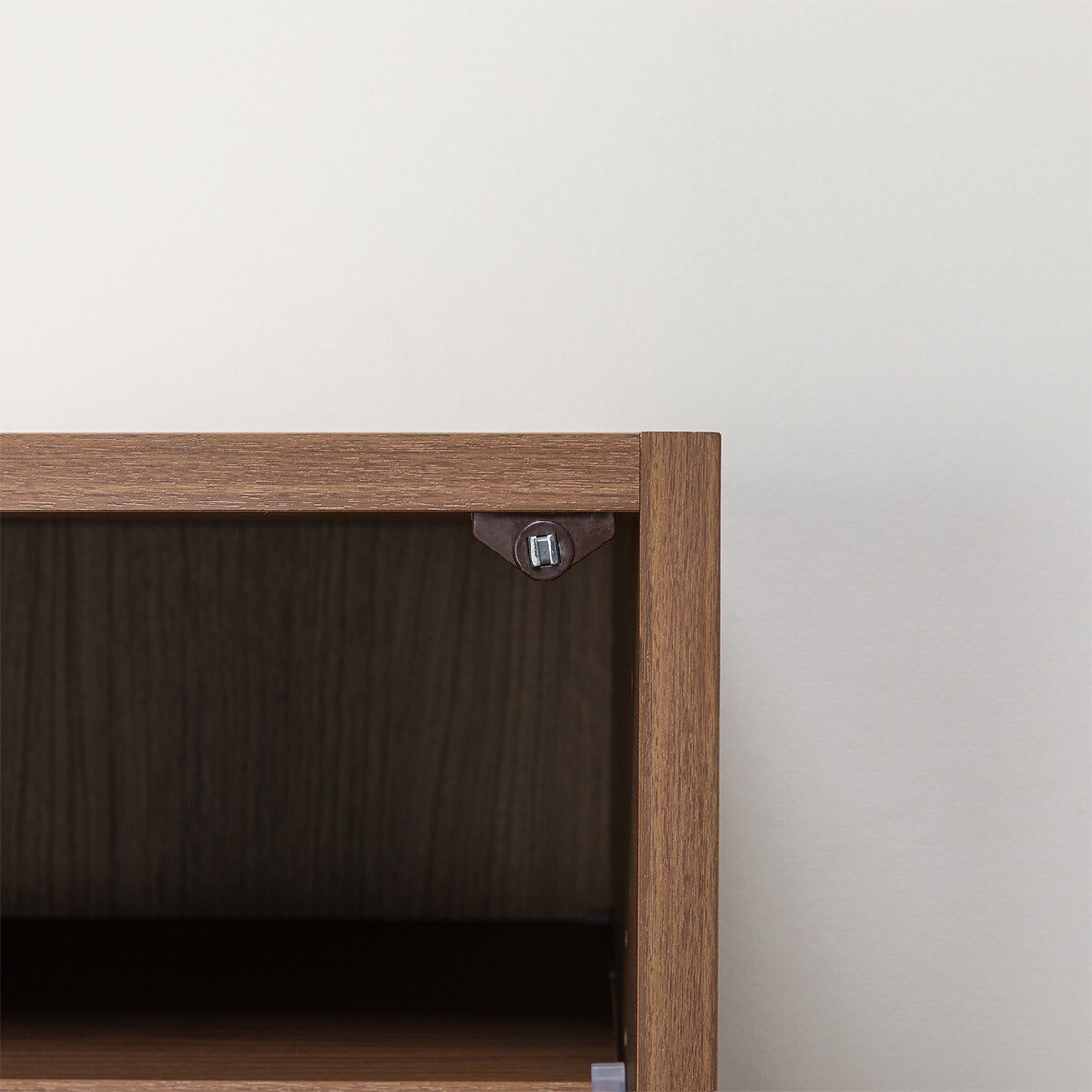 シェルフチェスト上置きセット(ポルテD 40SC-L MBR/ポルテD 40U-L MBR