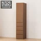 シェルフチェスト(ポルテD 40SC-R MBR) 1枚目画像