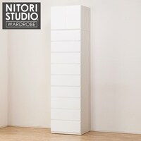 タワーチェスト上置きセット(ポルテD 60TC WH/ポルテD 60U WH)