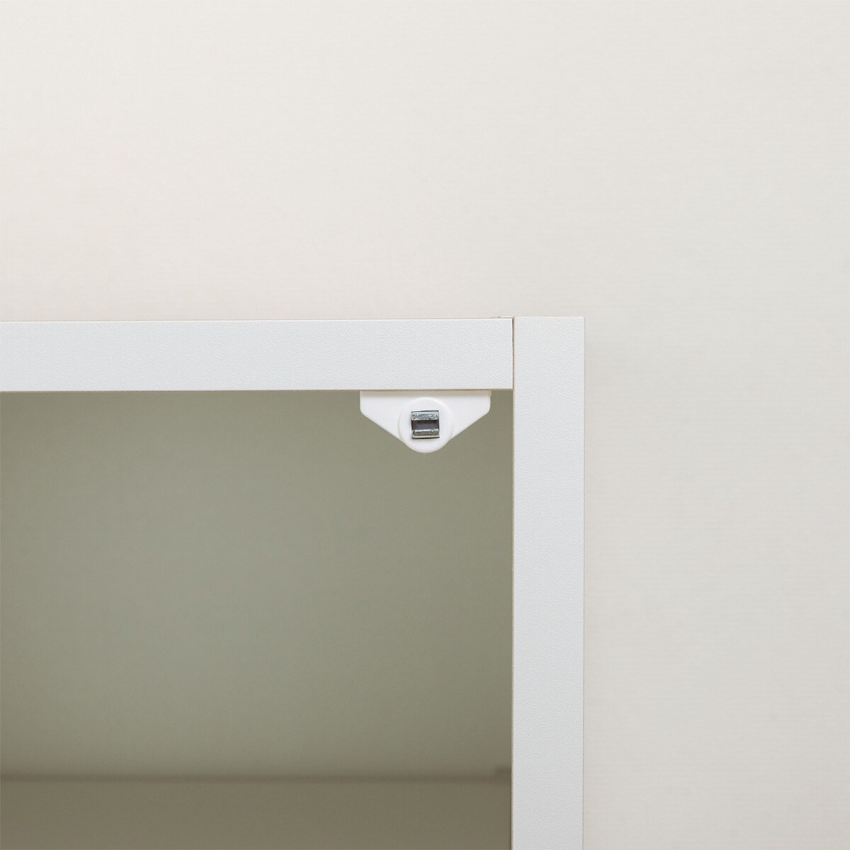 シェルフチェスト上置きセット(ポルテD 40SC-L WH/ポルテD 40U-L WH