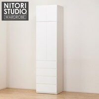 ブレザーチェスト上置きセット(ポルテD 60BC WH/ポルテD 60U WH)