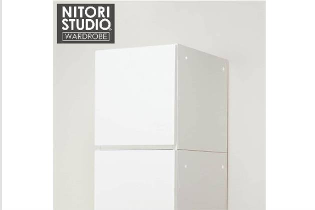 未使用品　ニトリ　ポルテ　１５０cm幅　上置き用　ホワイト 上置き(ポルテ 80U WH) | ニトリネット【公式】 家具・インテリア通販