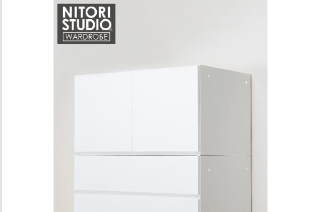 ニトリワードローブポルテ80ホワイト ニトリワードローブポルテ80ホワイト