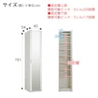 ミラーシェルフ(ポルテT 40MS-R WH) 12枚目画像