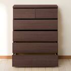 ハイチェスト(エレアK 80 DBR 5段) 8枚目画像