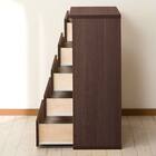 ハイチェスト(エレアK 80 DBR 5段) 9枚目画像