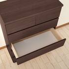 ハイチェスト(エレアK 80 DBR 5段) 13枚目画像