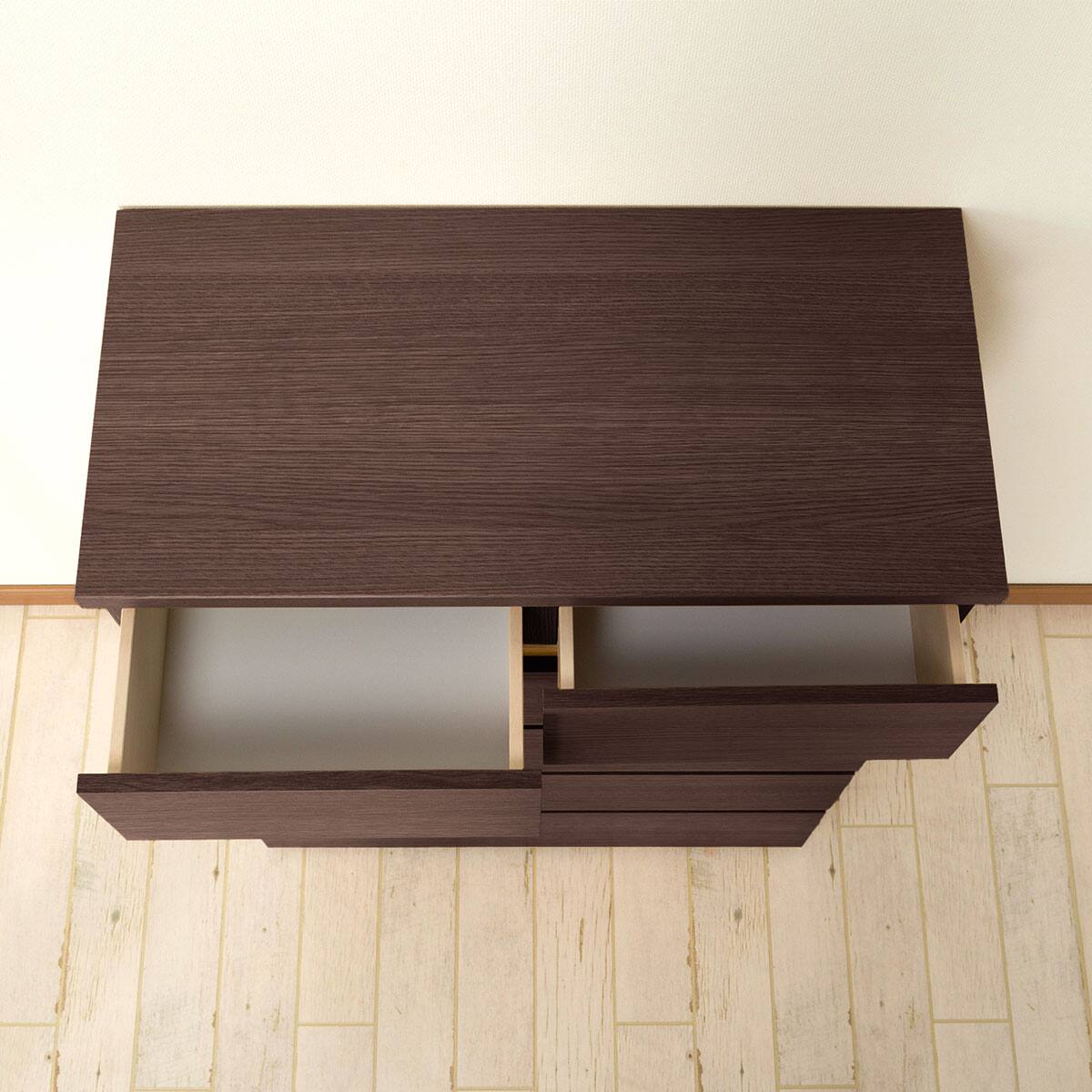 ハイチェスト(エレアK 80 DBR 5段) | ニトリネット【公式】 家具