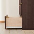 ハイチェスト(エレアK 80 DBR 5段) 15枚目画像