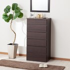 ハイチェスト(エレアK 60 DBR 6段) 1枚目画像