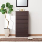 ハイチェスト(エレアK 60 DBR 6段) 2枚目画像