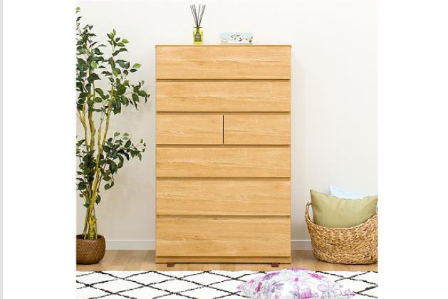 ニトリ ハイチェスト キャビネット クエス 100-6 LBR ﾊｲﾁｪｽﾄ ｸｴｽ 80-6HC LBR | ニトリネット【公式】 家具・インテリア通販