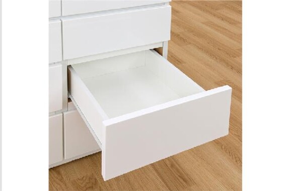 ハイチェスト クエス 120-6HC WH 11枚目画像