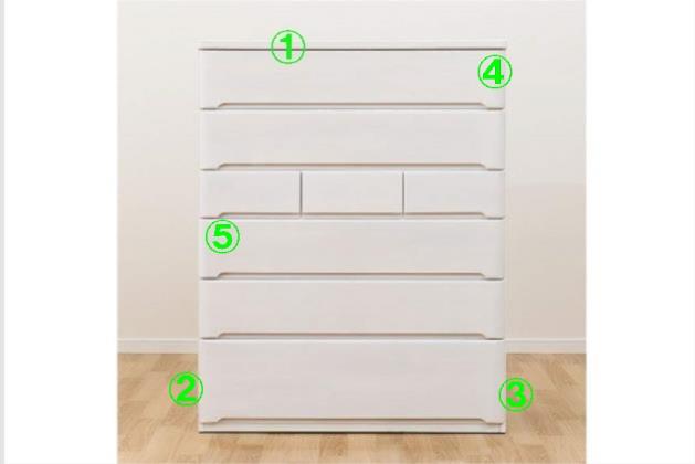 ニトリ　ハイチェスト オウカ2 DVD 105HC WH 白 ﾊｲﾁｪｽﾄ ｵｳｶ2 DVD 105HC WH | ニトリネット【公式】 家具・インテリア通販