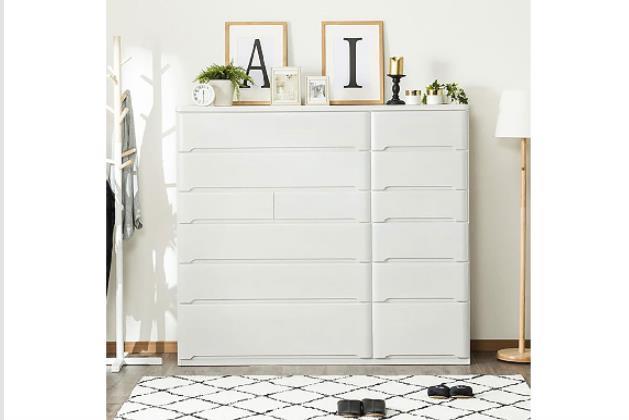 ニトリ　ハイチェスト　オウカ2 ハイチェスト(オウカ2 DVD90HC WH) | ニトリネット【公式】 家具