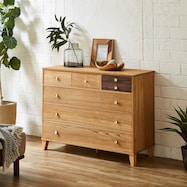 脚付き桐オイルチェスト