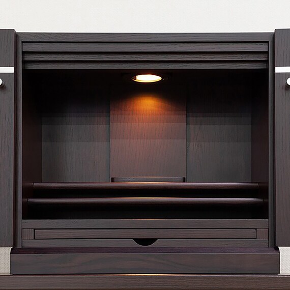 ミニ仏壇(NB04 14号DBR) 15枚目画像