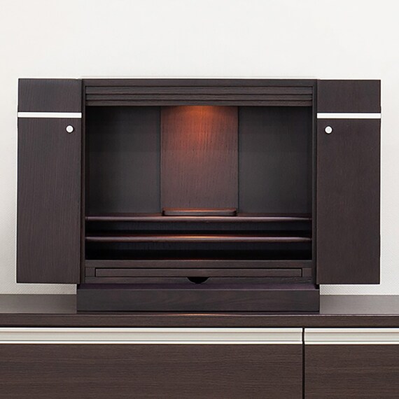 ミニ仏壇(NB04 16号DBR) 7枚目画像