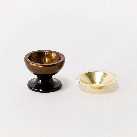 仏具(五具足・りん)セット(MG01 琥珀ぼかし) 7枚目画像