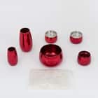 インテリア仏具セット(MG03ワインレッド) 6枚目画像