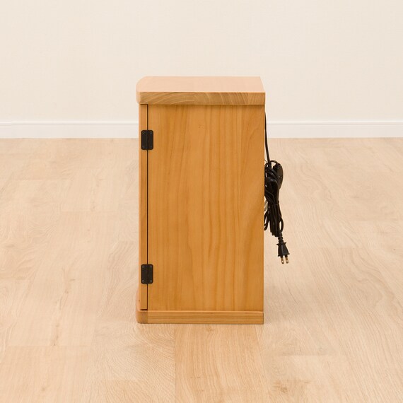 LED照明付きミニ仏壇15号(NB40 LED15 LBR) 13枚目画像