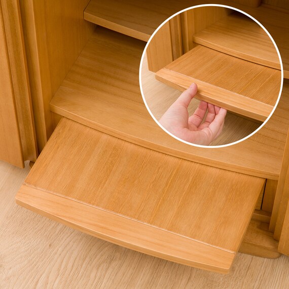 LED照明付きミニ仏壇15号(NB40 LED15 LBR) 17枚目画像