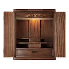 LED照明付きミニ仏壇18号(NB40 LED18 MBR) 9枚目画像