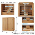 LED照明付きミニ仏壇18号(NB40 LED18 MBR) 11枚目画像