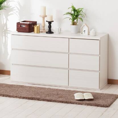 ローチェスト(エレアK 120 WH 3段)通販 | ニトリネット【公式】 家具 