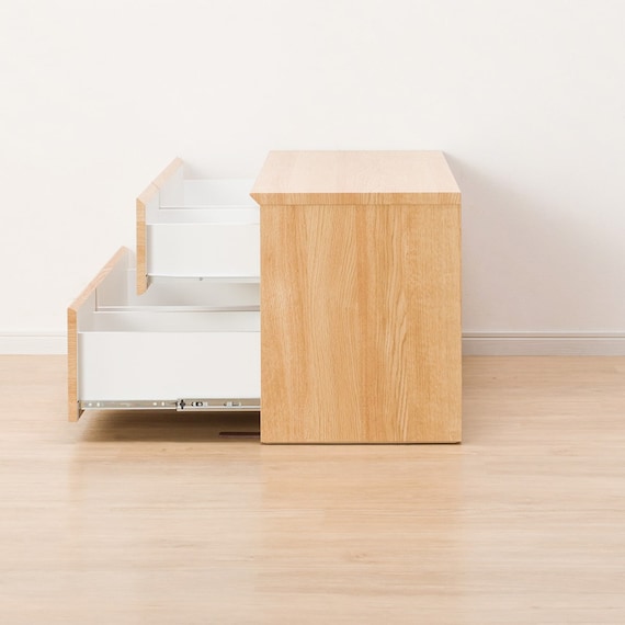 ローチェスト(クエス 120-2LC LBR) 9枚目画像