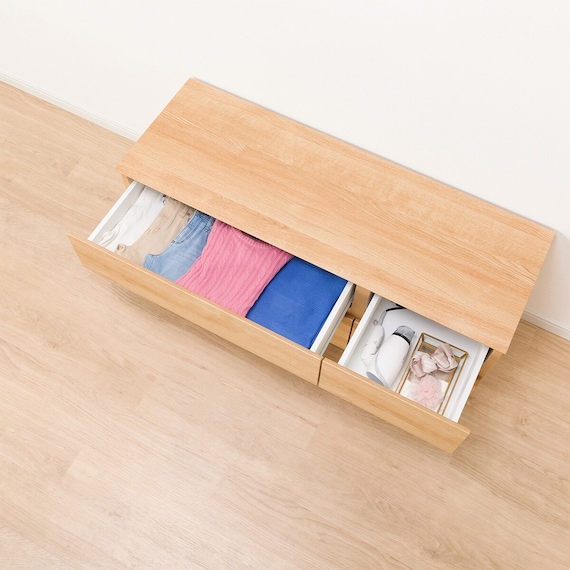 ローチェスト(クエス 120-2LC LBR) 12枚目画像